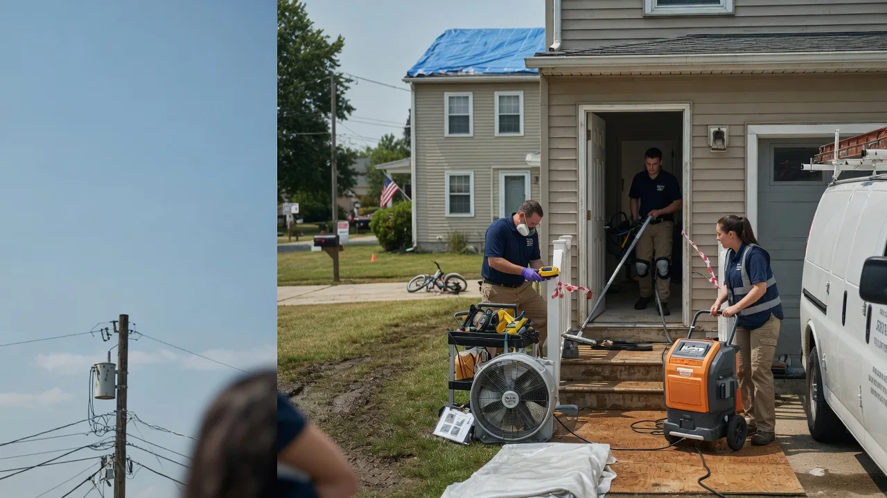 Water Damage Repair in Baldwin, IL near me